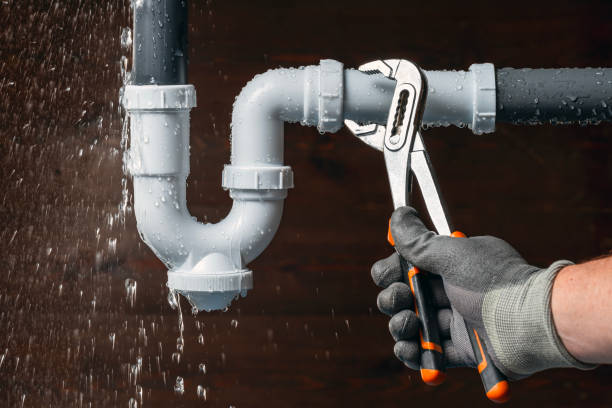 Professional Drain Cleaning technician working in Churchville, MD